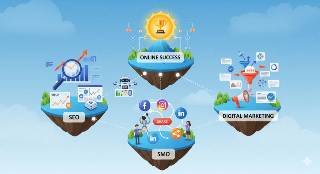 Effective SEO SMO Digital Marketing Strategies For Online Success
