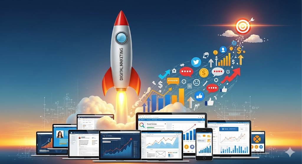 How Marvel Web Solution Delivers Results in Digital Marketing