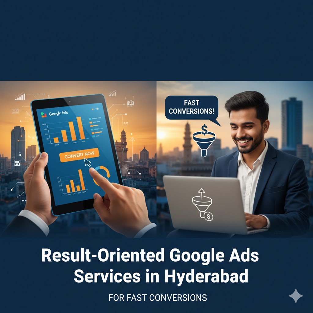 Result-Oriented Google Ads Services in Hyderabad for Fast Conversions