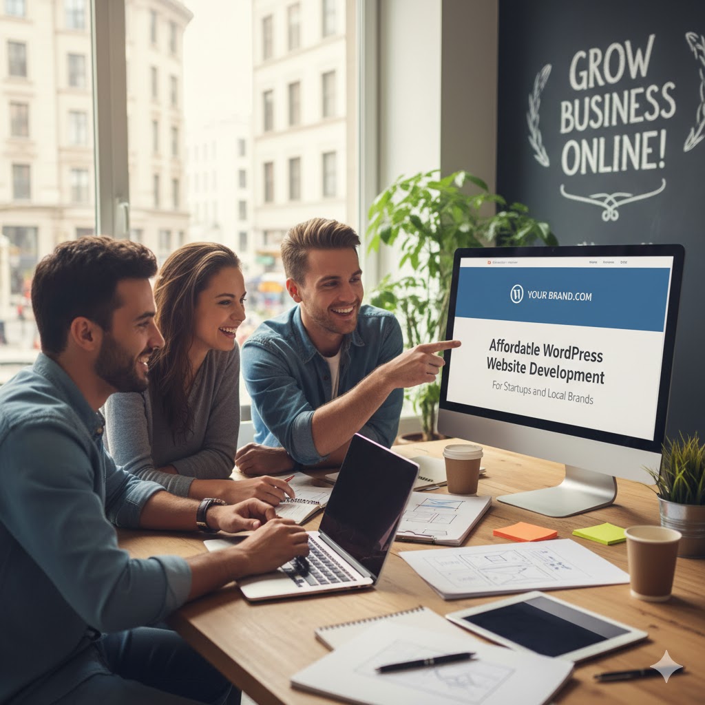 Affordable WordPress Website Development for Startups and Local Brands