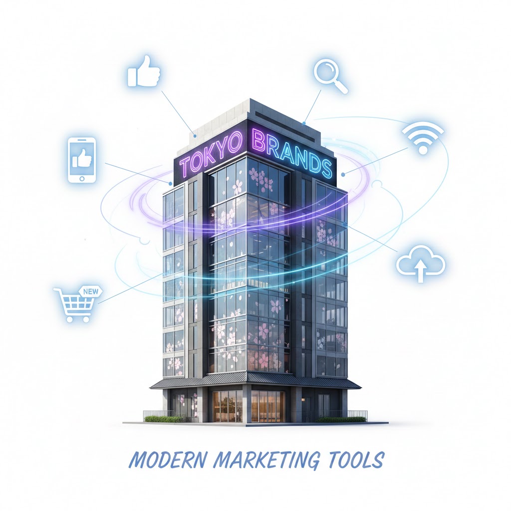 Tokyo Brands Building Awareness Through Modern Marketing Tools