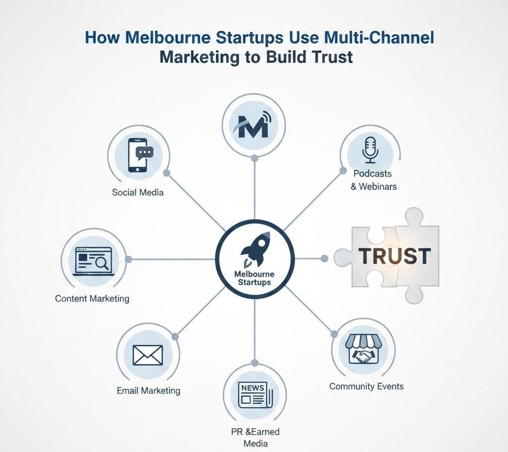 How Melbourne Startups Use Multi-Channel Marketing to Build Trust