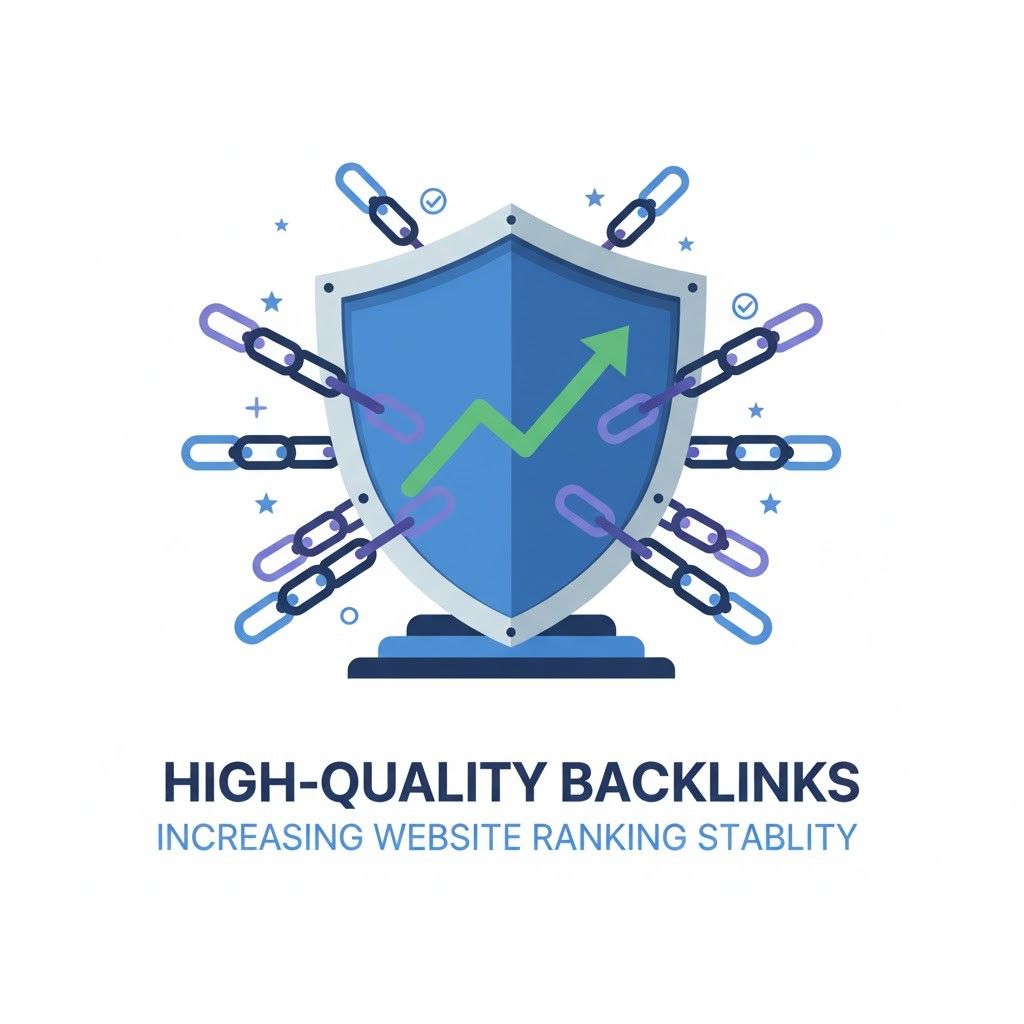 High-Quality Backlinks Increasing Website Ranking Stability