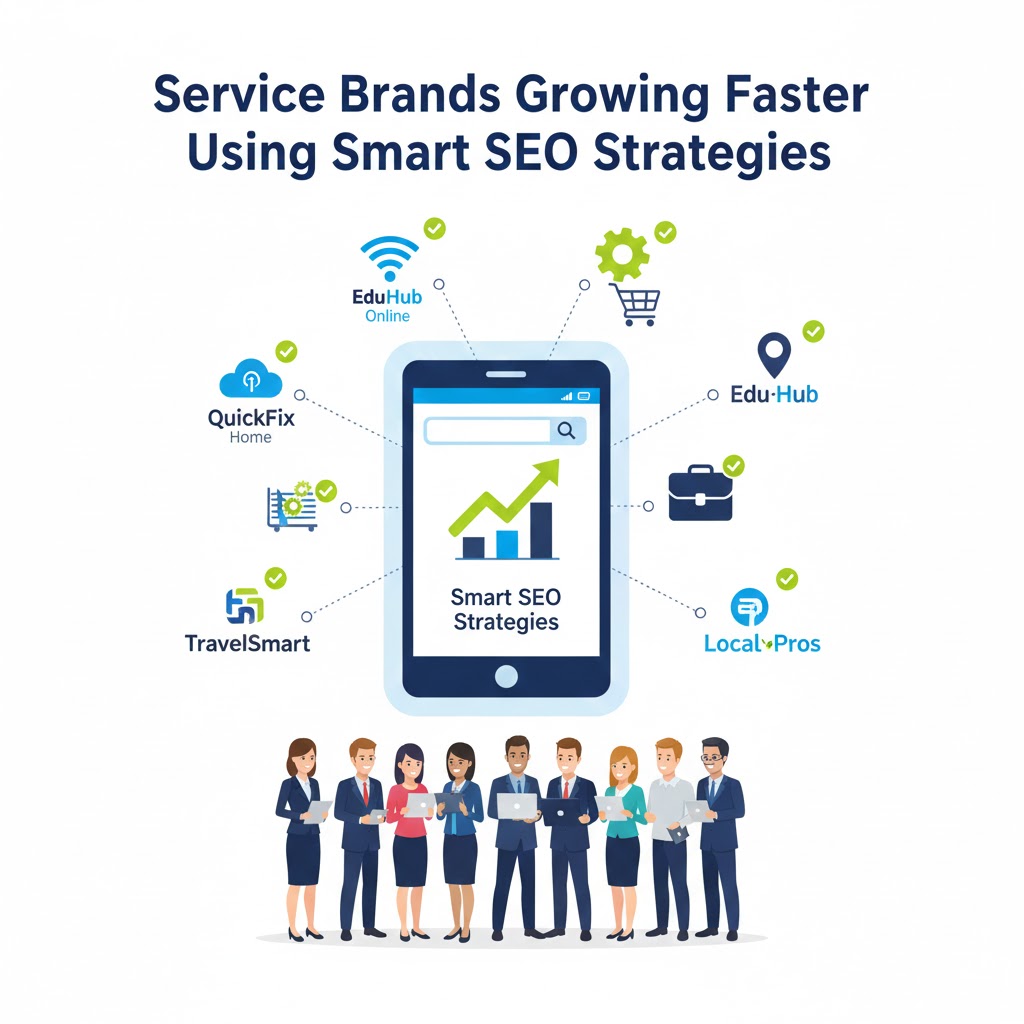 Service Brands Growing Faster Using Smart SEO Strategies