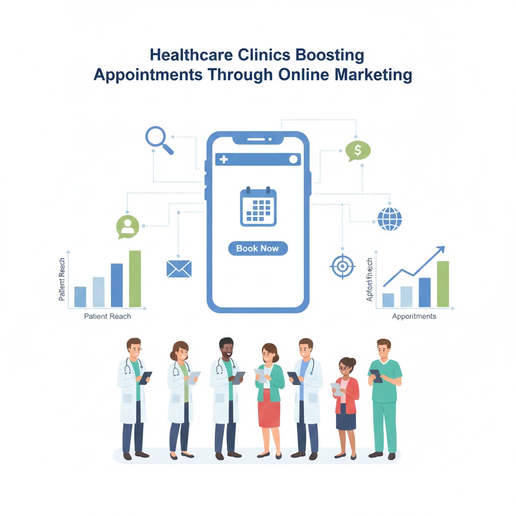 Healthcare Clinics Boosting Appointments Through Online Marketing