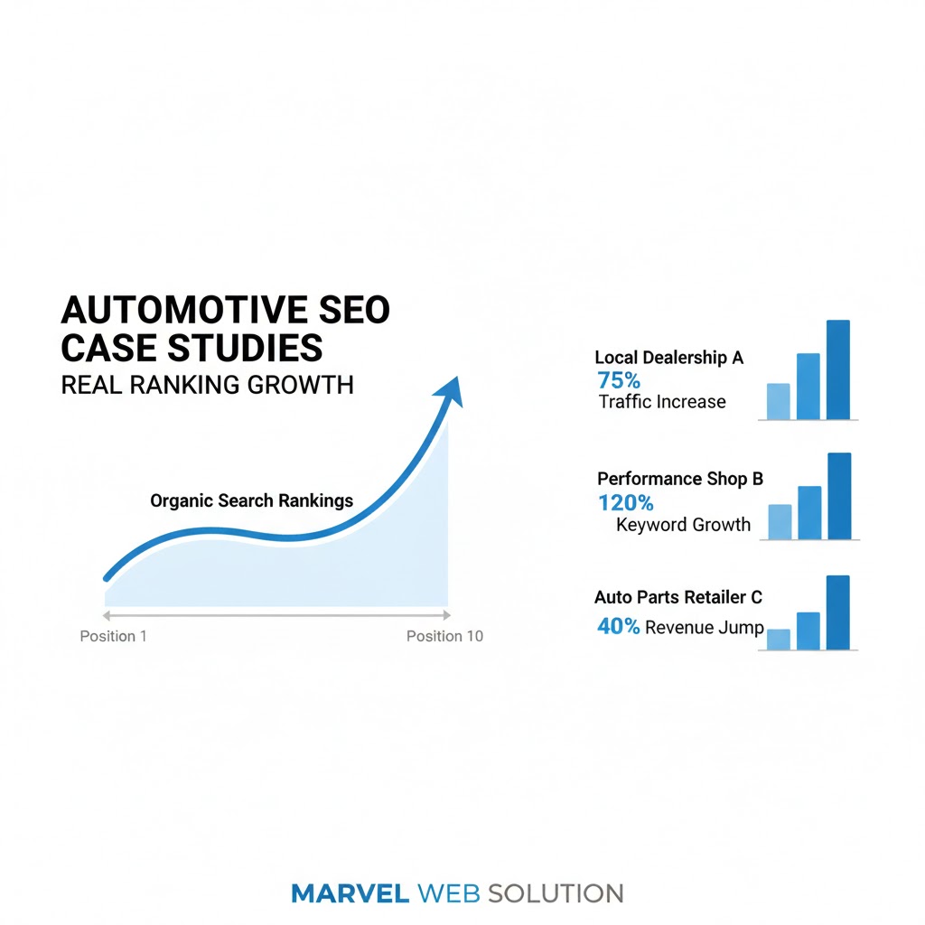 Automotive SEO Case Studies Showing Real Ranking Growth