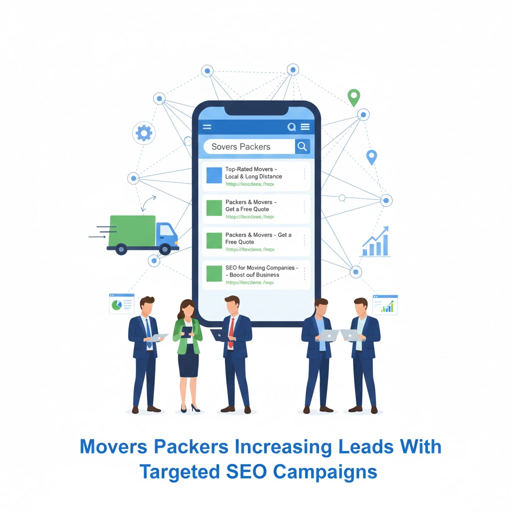 Movers Packers Increasing Leads With Targeted SEO Campaigns