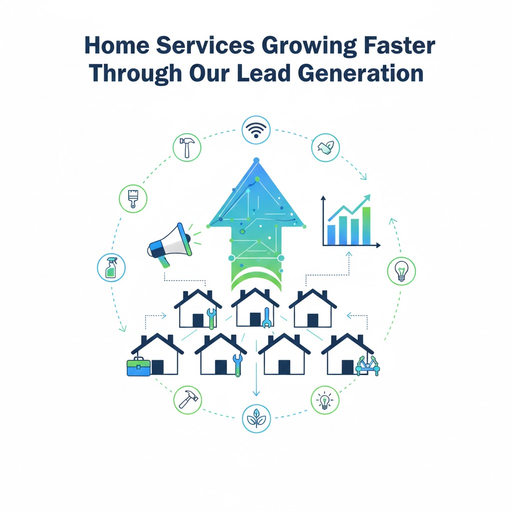 Home Services Growing Faster Through Our Lead Generation