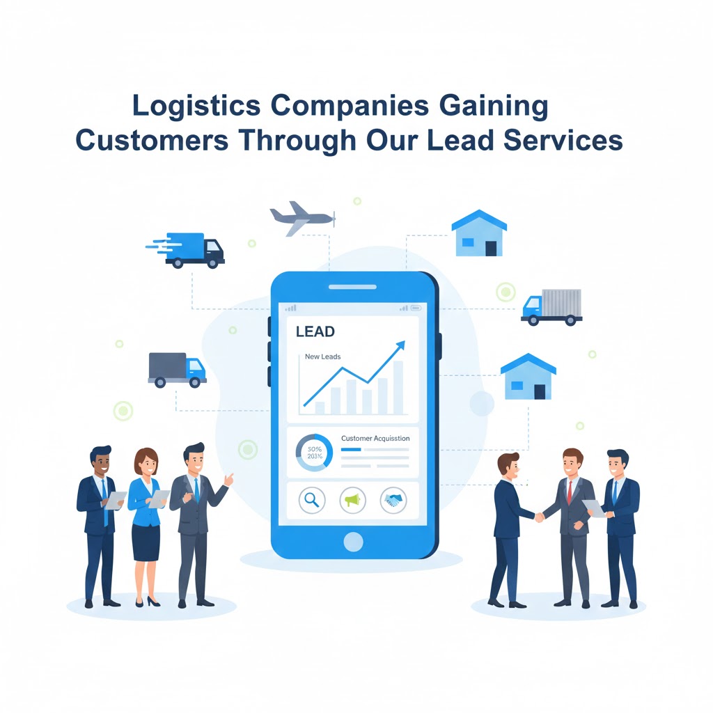 Logistics Companies Gaining Customers Through Our Lead Services