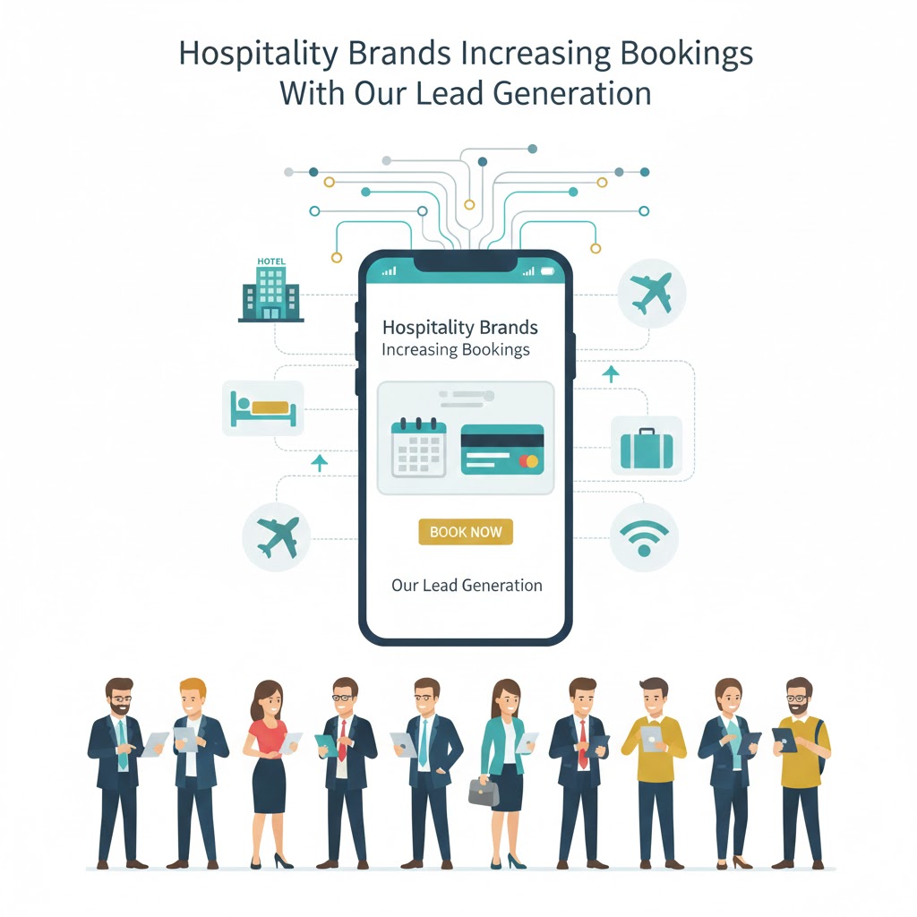 Hospitality Brands Increasing Bookings With Our Lead Generation