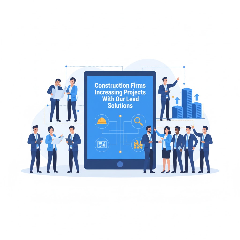 Construction Firms Increasing Projects With Our Lead Solutions