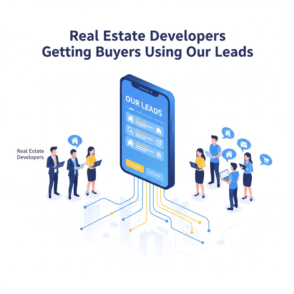 Real Estate Developers Getting Buyers Using Our Leads