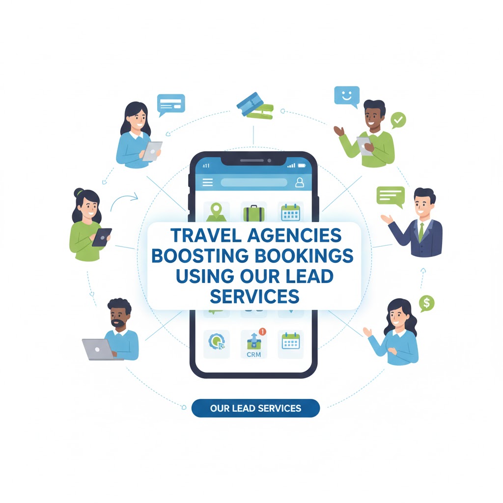 Travel Agencies Boosting Bookings Using Our Lead Services
