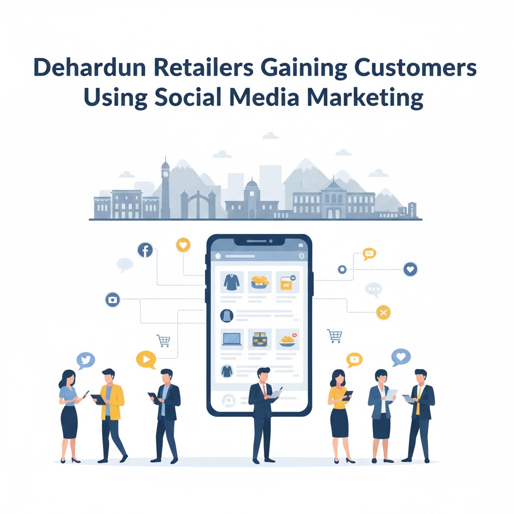 Dehradun Retailers Gaining Customers Using Social Media Marketing