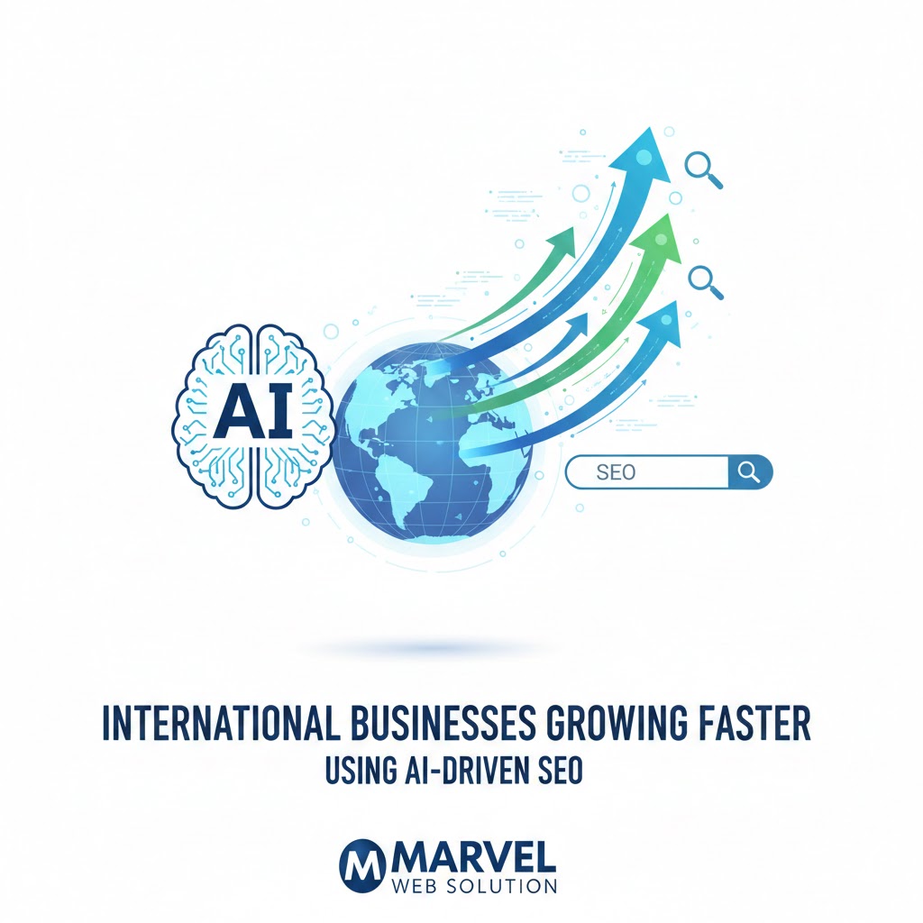International Businesses Growing Faster Using AI-Driven SEO