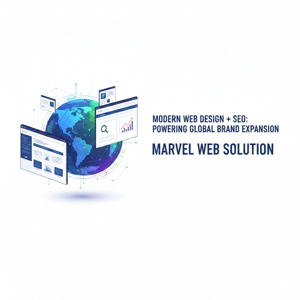Modern Web Design and SEO Powering Global Brand Expansion