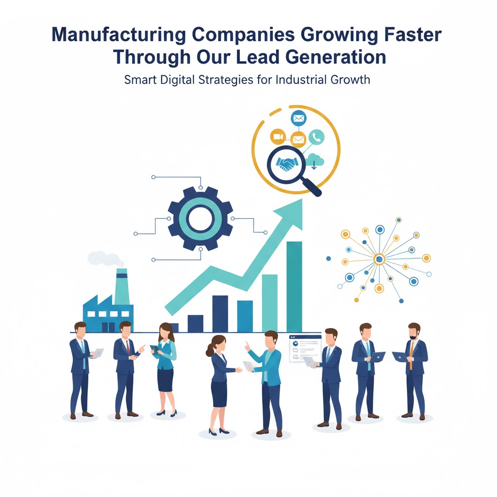Manufacturing Companies Growing Faster Through Our Lead Generation