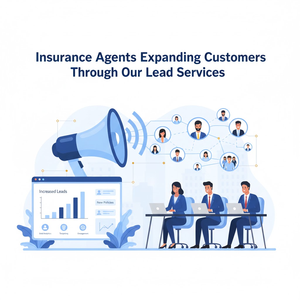 Insurance Agents Expanding Customers Through Our Lead Services