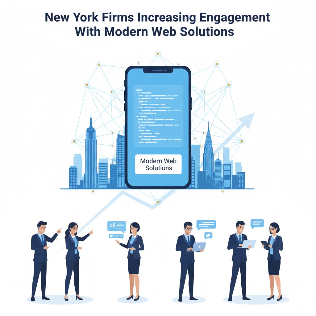 New York Firms Increasing Engagement With Modern Web Solutions