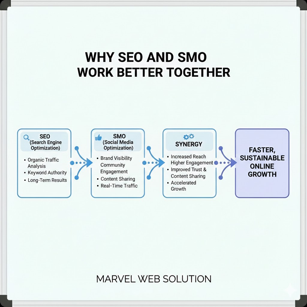 Why SEO and SMO Work Better Together
