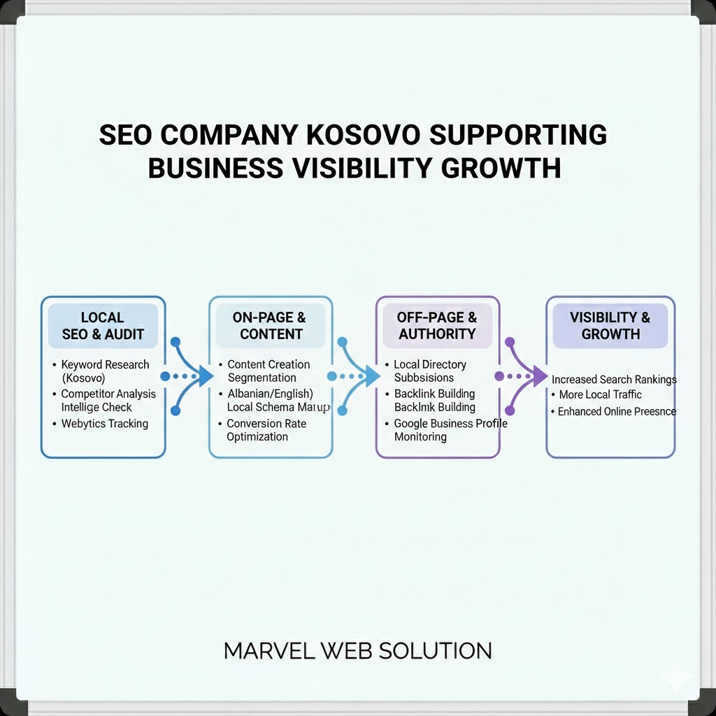 SEO Company Kosovo Supporting Business Visibility Growth