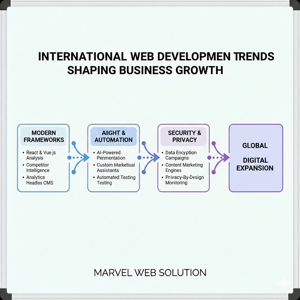 International Web Development Trends Shaping Business Growth
