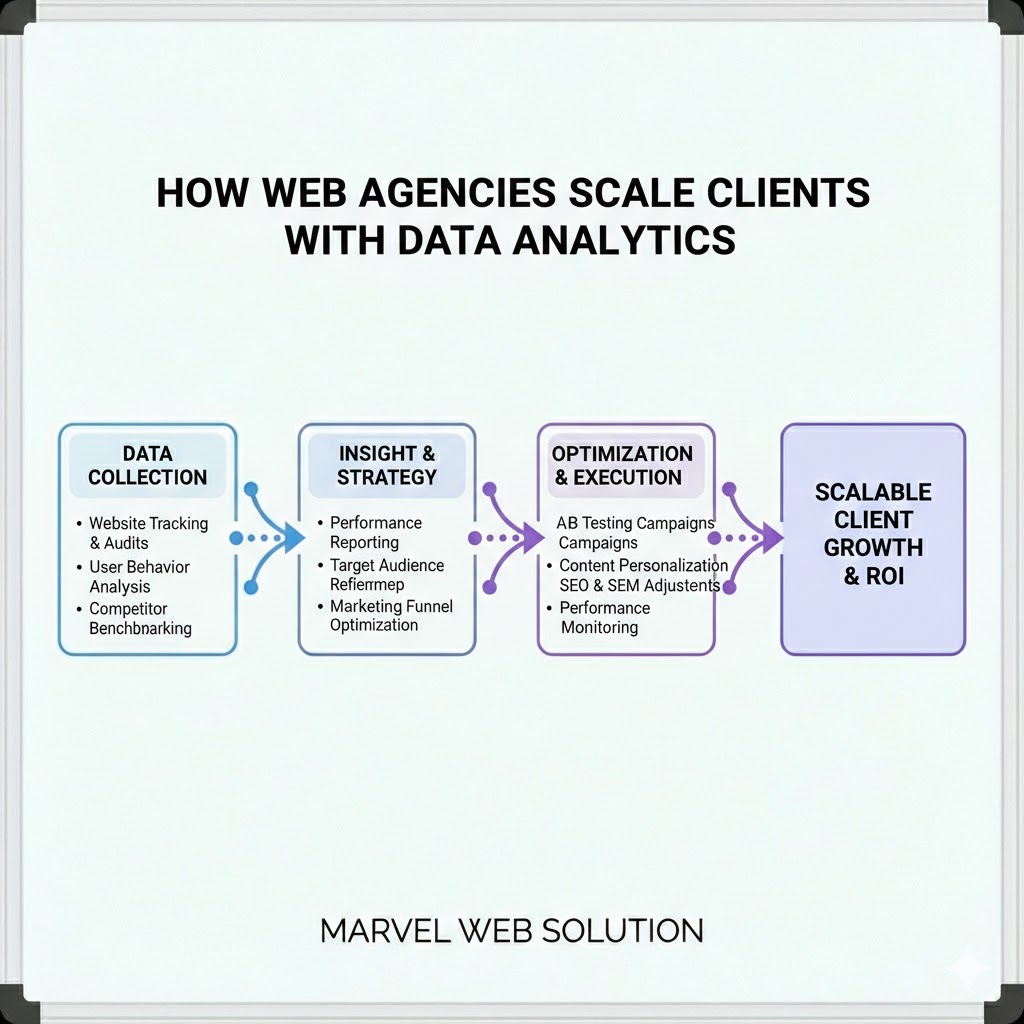 How Web Agencies Scale Clients With Data Analytics