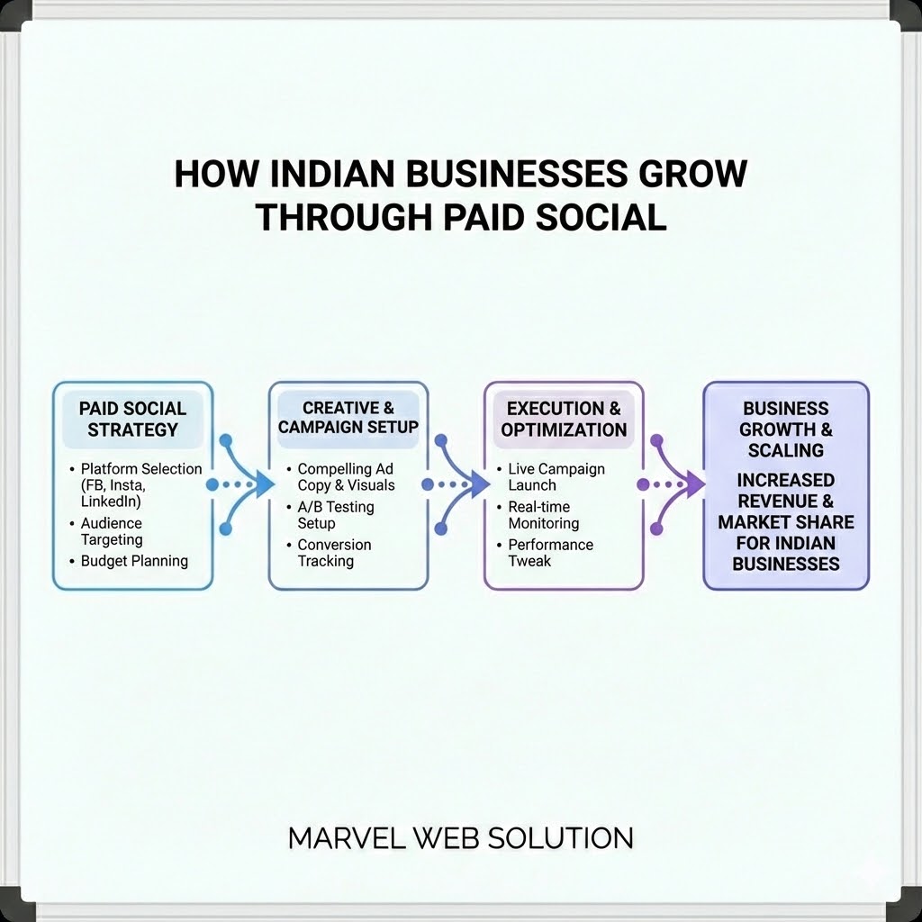 How Indian Businesses Grow Through Paid Social