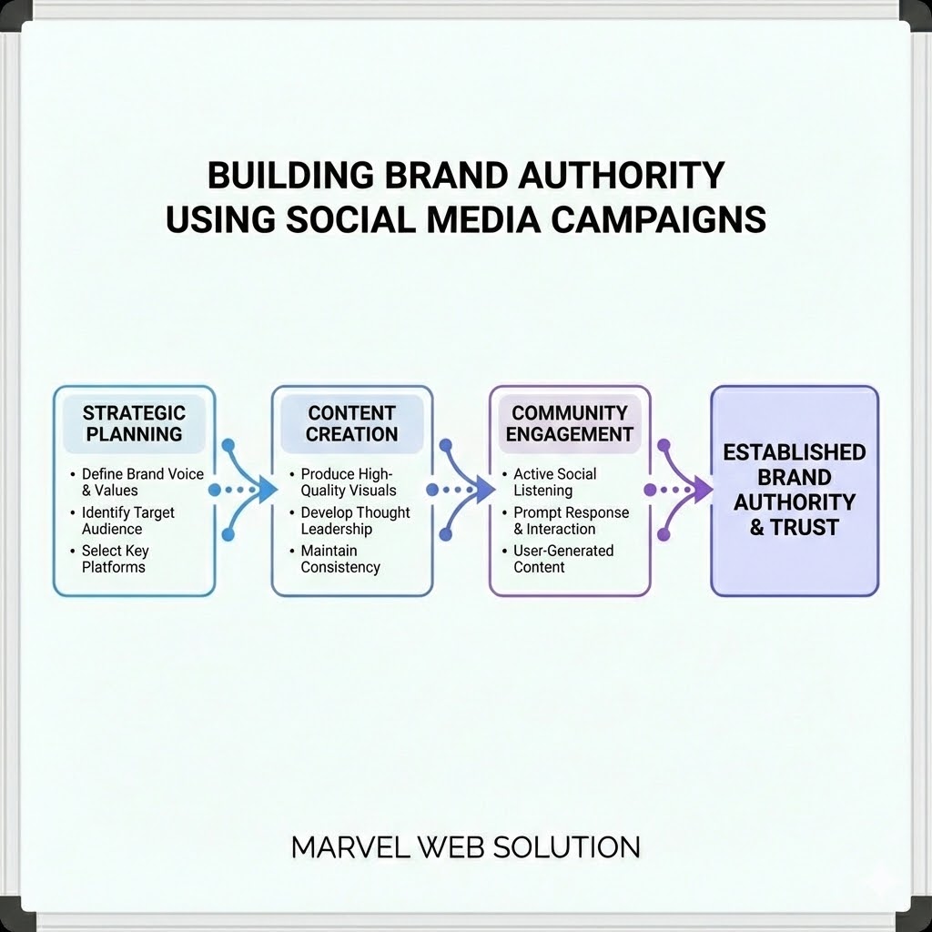 Building Brand Authority Using Social Media Campaigns